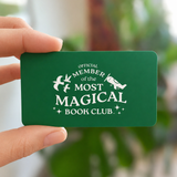 Official Most Magical Book Club Member ID Card, member exclusive